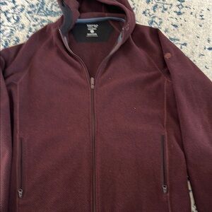 Mountain hardwear  Maroon Full-Zip Hoodie